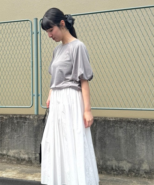 LHELBIE(レルビエ)の「バルーンスウェット(Tシャツ/カットソー・レディース・グレー/ブラック/イエロー・M)」の20枚目の写真