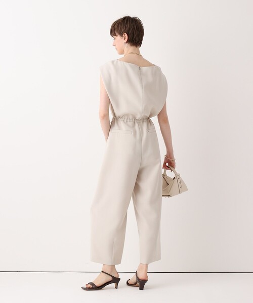 allureville(アルアバイル)の「コンバットスリーブコンビネゾン(サロペット/オーバーオール・レディース・ブラック/ベージュ/グリーン・2/1)」の7枚目の写真
