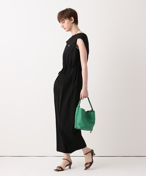 allureville(アルアバイル)の「コンバットスリーブコンビネゾン(サロペット/オーバーオール・レディース・ブラック/ベージュ/グリーン・2/1)」の13枚目の写真