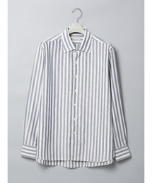 GOOVI（グービ）の「GOOVI／ワンピースカラーシャツ／長袖／ICE COTTON／ストライプ（シャツ/ブラウス）」