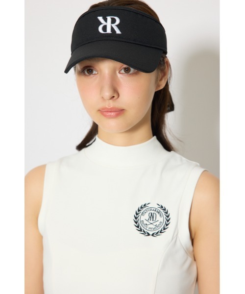 RIENDA GOLF(リエンダゴルフ)の「【RIENDA GOLF 一部店舗・WEB限定】バックリボンペプラムトップス(Tシャツ/カットソー・レディース・ブラック/ホワイト・SMALL/MEDIUM)」の11枚目の写真