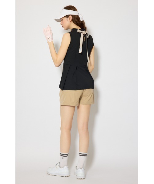 RIENDA GOLF(リエンダゴルフ)の「【RIENDA GOLF 一部店舗・WEB限定】バックリボンペプラムトップス(Tシャツ/カットソー・レディース・ブラック/ホワイト・SMALL/MEDIUM)」の17枚目の写真