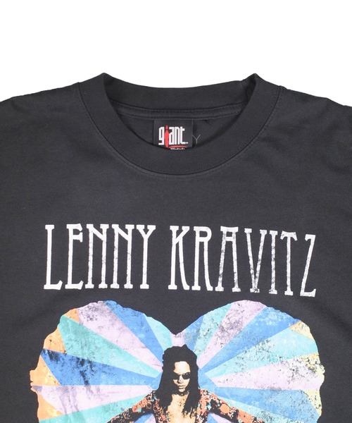 giant Vintage（ジャイアントヴィンテージ）の「【GIANT01】【Giant Vintage/ジャイアント ヴィンテージ】LENNY KRAVITZ UNIVERSAL LOVE TOUR SCREEN PRINT OVERSIZED BOX SILHOUETTE T-SHIRTS（Tシャツ/カットソー・メンズ・ブラック系その他・MEDIUM/LARGE）」の7枚目の写真