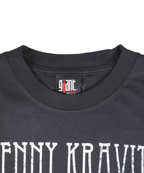 giant Vintage（ジャイアントヴィンテージ）の「【GIANT01】【Giant Vintage/ジャイアント ヴィンテージ】LENNY KRAVITZ UNIVERSAL LOVE TOUR SCREEN PRINT OVERSIZED BOX SILHOUETTE T-SHIRTS（Tシャツ/カットソー・メンズ・ブラック系その他・MEDIUM/LARGE）」の6枚目の写真