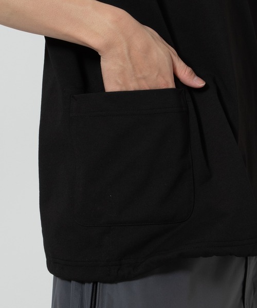 DAIWA PIER39（ダイワピア39）の「TECH SIDE POCKET S/S TEE BE-32026（Tシャツ/カットソー・メンズ・ホワイト/ブルー/オリーブ/ブラック/ブラウン・X-LARGE/LARGE/SMALL/MEDIUM）」の15枚目の写真