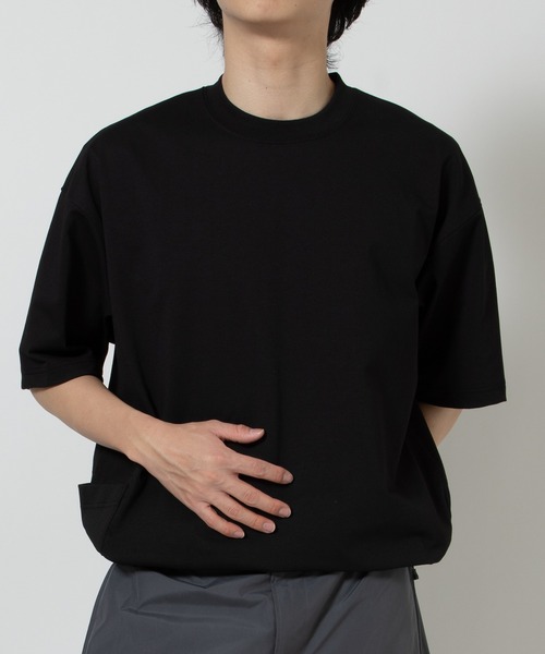 DAIWA PIER39（ダイワピア39）の「TECH SIDE POCKET S/S TEE BE-32026（Tシャツ/カットソー・メンズ・ホワイト/ブルー/オリーブ/ブラック/ブラウン・X-LARGE/LARGE/SMALL/MEDIUM）」の18枚目の写真