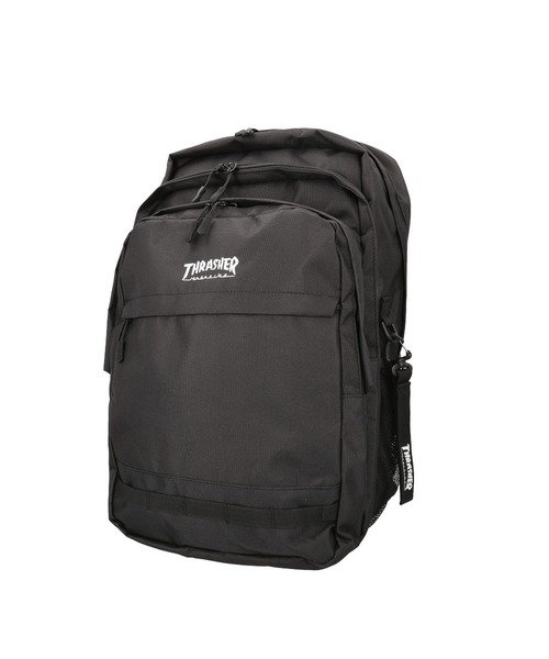 BACKYARD FAMILY(バックヤードファミリー)の「THRASHER スラッシャー バックパック 35L(バックパック/リュック・メンズ・ブラック×ホワイト・FREE)」の1枚目の写真