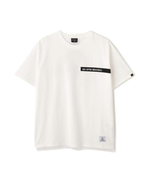 Alpha Industries(アルファインダストリーズ)の「【日本限定】Alpha Industries/アルファ インダストリーズ/EYES ON THE PRIZE PIN‐UP T‐SHIRT/アイズ オン ザ プライズ ピンナップTシャツ(Tシャツ/カットソー・メンズ・オリーブ系/チャコール/ホワイト系2・2XL/S/XL/M/L)」の2枚目の写真
