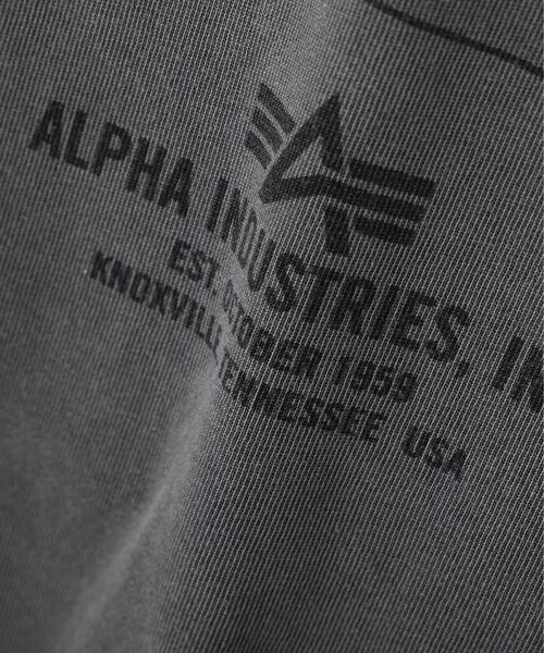 Alpha Industries(アルファインダストリーズ)の「【日本限定】Alpha Industries/アルファ インダストリーズ/EYES ON THE PRIZE PIN‐UP T‐SHIRT/アイズ オン ザ プライズ ピンナップTシャツ(Tシャツ/カットソー・メンズ・オリーブ系/チャコール/ホワイト系2・2XL/S/XL/M/L)」の12枚目の写真
