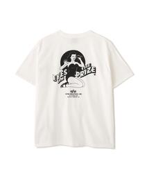 Alpha Industries（アルファインダストリーズ）の「【日本限定】Alpha Industries/アルファ インダストリーズ/EYES ON THE PRIZE PIN‐UP T‐SHIRT/アイズ オン ザ プライズ ピンナップTシャツ（Tシャツ/カットソー）」