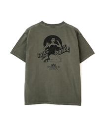 Alpha Industries（アルファインダストリーズ）の「【日本限定】Alpha Industries/アルファ インダストリーズ/EYES ON THE PRIZE PIN‐UP T‐SHIRT/アイズ オン ザ プライズ ピンナップTシャツ（Tシャツ/カットソー）」