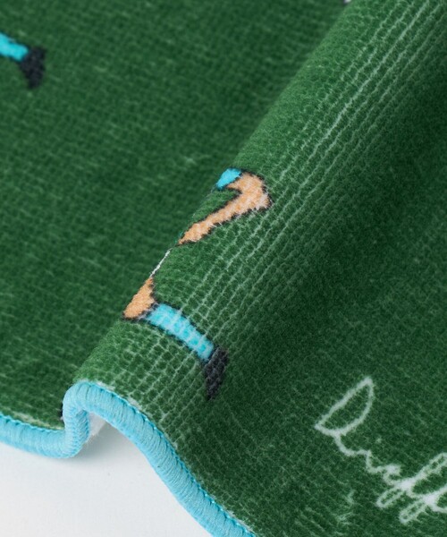 green label relaxing（グリーンレーベルリラクシング）の「＜Dieffe Kinloch＞プリント タオル ハンカチ（ハンカチ/ハンドタオル・メンズ・ダークグリーン/パープル/イエロー/ネイビー/レッド・FREE）」の14枚目の写真