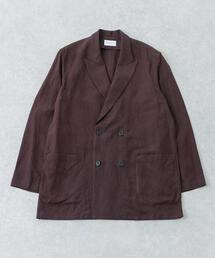 セール】new basic HIGH TWIST WOOL W JACKET（その他アウター