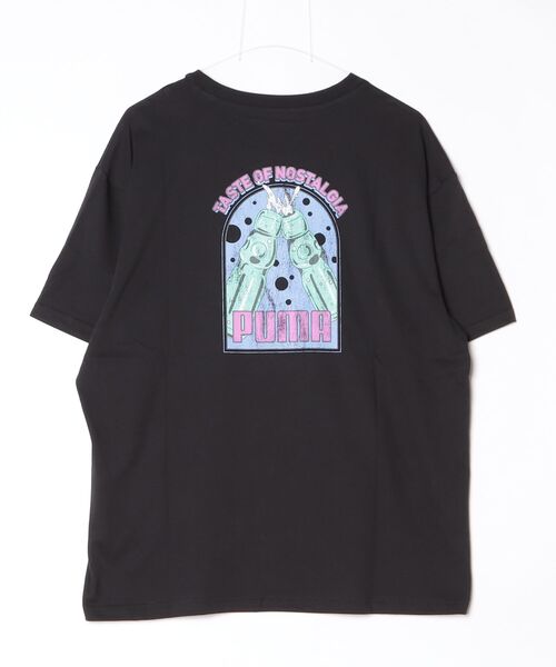 PUMA（プーマ）の「【別注】プーマ PUMA EMOTIONAL SUMMER MODE TEE 限定コラボ（Tシャツ/カットソー・メンズ・ダークグリーン/ホワイト/ブラック・S/L/3L/LL/M）」の9枚目の写真