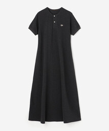 SCYE BASICS（サイベーシックス）の「SCYE BASICS | 〈別注〉鹿の子ヘンリーネックワンピース WOMEN（ワンピース）」