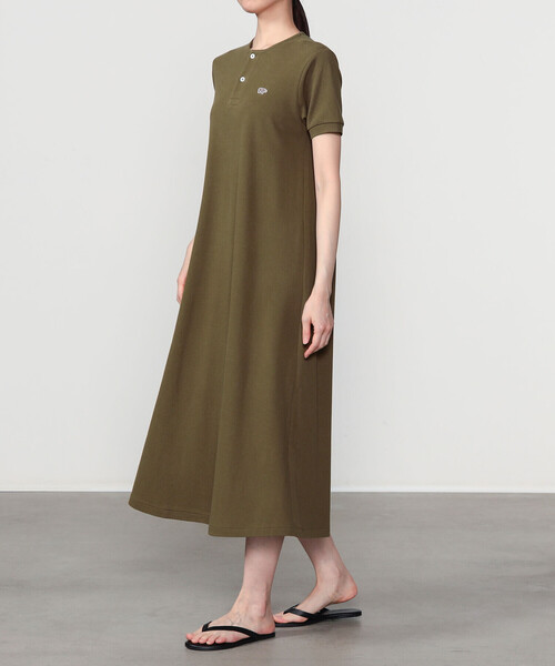 SCYE BASICS | 〈別注〉鹿の子ヘンリーネックワンピース WOMEN