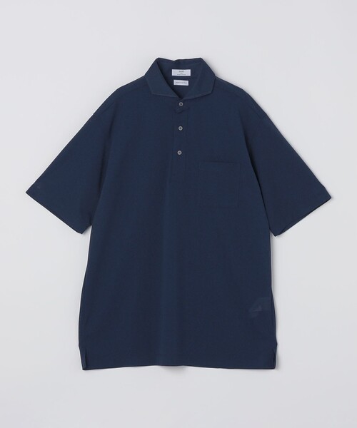 SHIPS Colors(シップス カラーズ)の「SHIPS Colors:〈速乾・接触冷感・UVカット〉Breeze Cool(R) ポロシャツ◇(ポロシャツ・メンズ・ライトブルー/ネイビー/ダークグレー・X-LARGE/LARGE/MEDIUM/SMALL)」の5枚目の写真