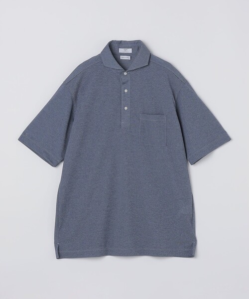 SHIPS Colors(シップス カラーズ)の「SHIPS Colors:〈速乾・接触冷感・UVカット〉Breeze Cool(R) ポロシャツ◇(ポロシャツ・メンズ・ライトブルー/ネイビー/ダークグレー・X-LARGE/LARGE/MEDIUM/SMALL)」の8枚目の写真