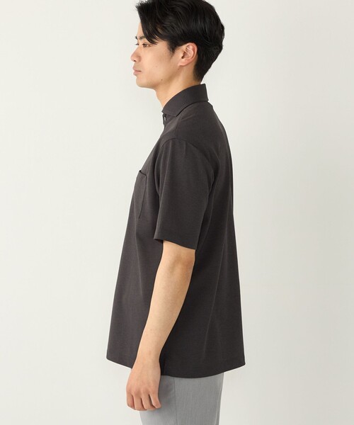 SHIPS Colors(シップス カラーズ)の「SHIPS Colors:〈速乾・接触冷感・UVカット〉Breeze Cool(R) ポロシャツ◇(ポロシャツ・メンズ・ライトブルー/ネイビー/ダークグレー・X-LARGE/LARGE/MEDIUM/SMALL)」の17枚目の写真