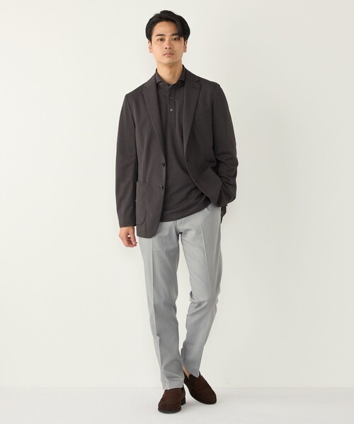 SHIPS Colors(シップス カラーズ)の「SHIPS Colors:〈速乾・接触冷感・UVカット〉Breeze Cool(R) ポロシャツ◇(ポロシャツ・メンズ・ライトブルー/ネイビー/ダークグレー・X-LARGE/LARGE/MEDIUM/SMALL)」の20枚目の写真