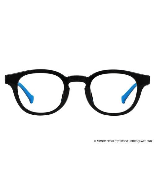 Zoff(ゾフ)の「【WEB限定】Zoff|DRAGON QUEST ドラゴンクエスト【スライムモデル】ウェリントン型 サングラス|SUNCUTGlasses/UV100%CUT 調光 紫外線で色が変わる 紫外線対策 カラーレンズ 太縁フレーム メンズ レディース(サングラス・レディース・ブラック・FREE)」の3枚目の写真