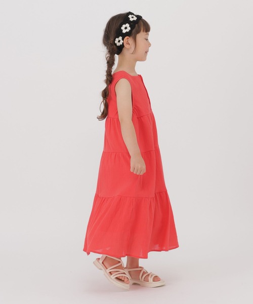 GLOBAL WORK(グローバルワーク)の「楊柳ワンピースノースリーブ/T/806457(ワンピース・キッズ・イエロー/レッド・110cm/120cm/100cm)」の21枚目の写真