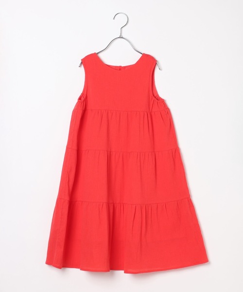 GLOBAL WORK(グローバルワーク)の「楊柳ワンピースノースリーブ/T/806457(ワンピース・キッズ・イエロー/レッド・110cm/120cm/100cm)」の9枚目の写真