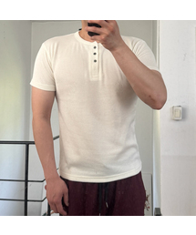 SENTAIR（センテア）の「リブドマッスルフィットヘンリーネック半袖Tシャツ _4カラー（Tシャツ/カットソー）」