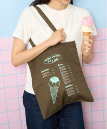 BIRTHDAY BAR | B-DAYアイスクリーム コットントートバック(トートバッグ)