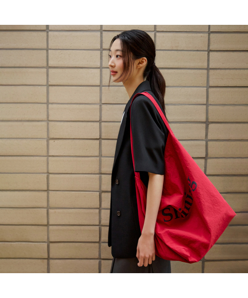 LAP（ラップ）の「EASY-WAY ECO BAG AS7AB444（ショルダーバッグ・レディース・ホワイト/ネイビー/レッド・FREE）」の5枚目の写真