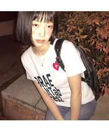 [ALTTAB] レディース ニュークロップ半袖Tシャツ_2カラー