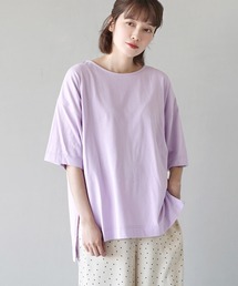 URBAN PLUS スリットTシャツ