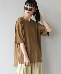 URBAN PLUS スリットTシャツ