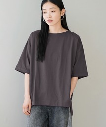 URBAN PLUS スリットTシャツ