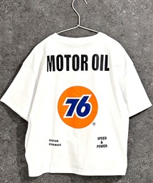 76（セブンティシックス）の「【 76/ナナロク】接触冷感加工 76ロゴプリント オーバーサイズT キッズ(7626-00)（Tシャツ/カットソー）」