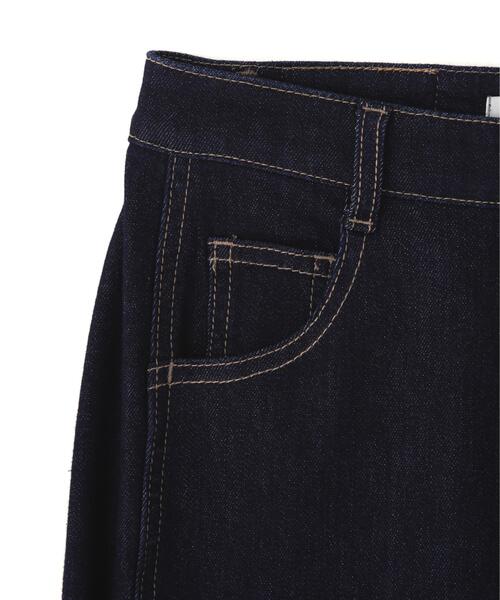JILL by JILL STUART(ジルバイジルスチュアート)の「【再入荷】サイドリボンフレアデニム(デニムパンツ・レディース・ブルー/ネイビー・M/S)」の7枚目の写真