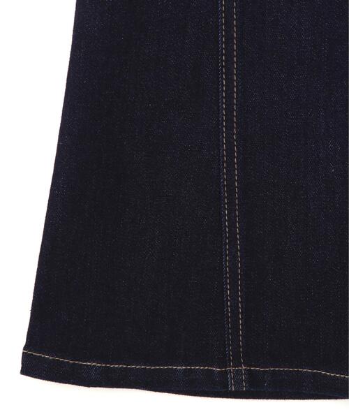 JILL by JILL STUART(ジルバイジルスチュアート)の「【再入荷】サイドリボンフレアデニム(デニムパンツ・レディース・ブルー/ネイビー・M/S)」の6枚目の写真