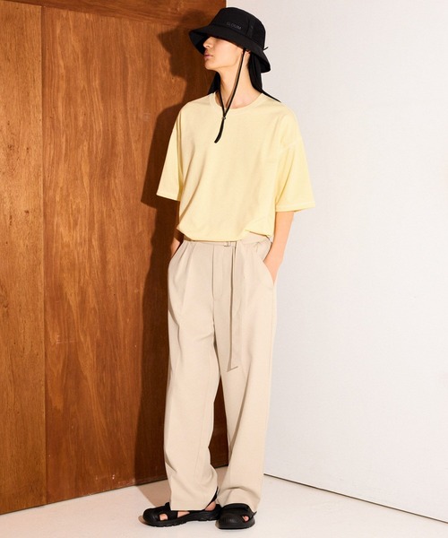 LAKOLE(ラコレ)の「ステッチミニウラケTEE / 912422(Tシャツ/カットソー・メンズ・ホワイト/ブラック/イエロー/グリーン・X-LARGE/LARGE/MEDIUM)」の9枚目の写真