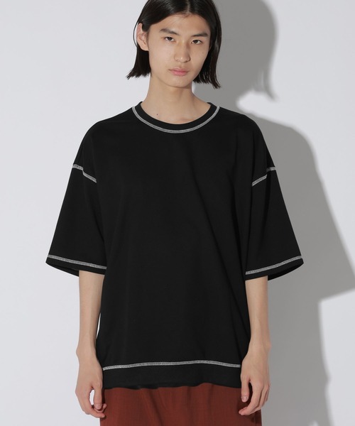 LAKOLE(ラコレ)の「ステッチミニウラケTEE / 912422(Tシャツ/カットソー・メンズ・ホワイト/ブラック/イエロー/グリーン・X-LARGE/LARGE/MEDIUM)」の20枚目の写真