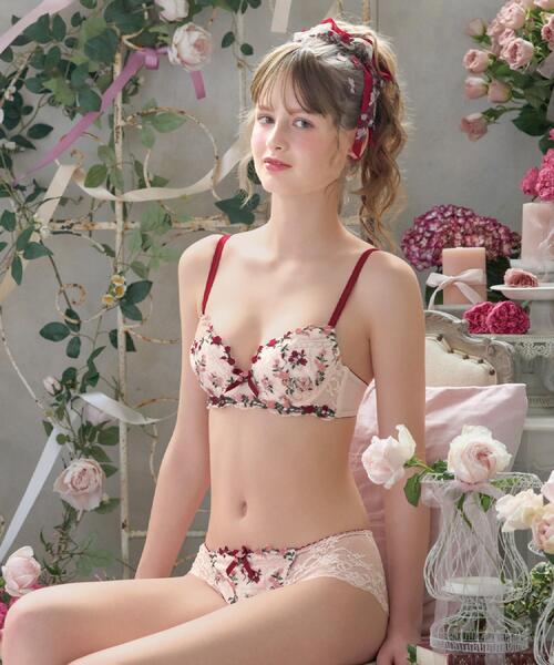 Risa Magli（リサマリ）の「エステル ブラジャー （D－F） ＜Sweet Rich（スウィートリッチ）＞（ブラジャー・レディース・アイボリー/ブルー/レッド系1・D70/D65/E80/E75/E70/E65/D80/D75/F80/F75/F70/F65）」の18枚目の写真