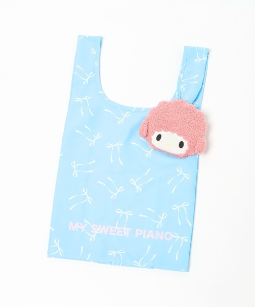 LOWRYS FARM（ローリーズファーム）の「【マイスウィートピアノ】ポーチ付きエコバック 672138 /GOODS（エコバッグ/サブバッグ・レディース・ライトピンク/ピンク・FREE）」の9枚目の写真