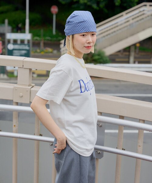 WHIMSIC(ウィムジック)の「【UNISEX/2サイズ展開】デイドリーミングシルクスクリーンプリントT(Tシャツ/カットソー・メンズ・ホワイト/ブラック/グレー・2/1)」の11枚目の写真