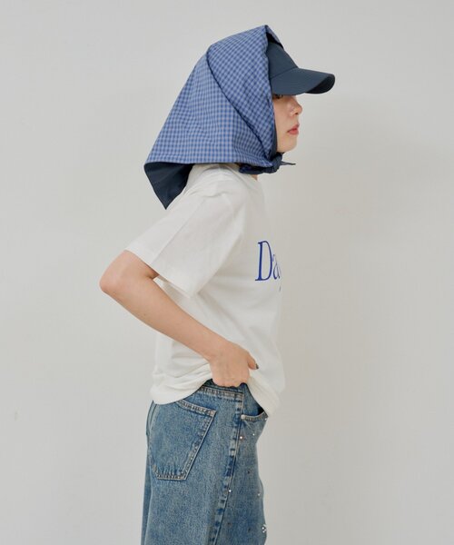 WHIMSIC(ウィムジック)の「【UNISEX/2サイズ展開】デイドリーミングシルクスクリーンプリントT(Tシャツ/カットソー・メンズ・ホワイト/ブラック/グレー・2/1)」の15枚目の写真