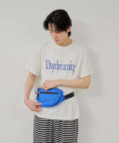 WHIMSIC(ウィムジック)の「【UNISEX/2サイズ展開】デイドリーミングシルクスクリーンプリントT(Tシャツ/カットソー・メンズ・ホワイト/ブラック/グレー・2/1)」の20枚目の写真