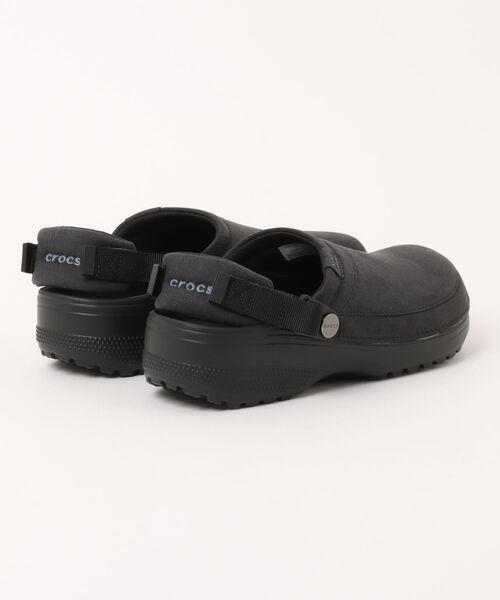 UNION STATION（ユニオンステーション）の「【CROCS】 CRAFTED VEGAN SUEDE CG（サンダル・メンズ・ブラック・M/L）」の2枚目の写真