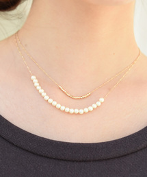 folklore | 毎日に華を添えてくれる。2連パールネックレス(ネックレス)