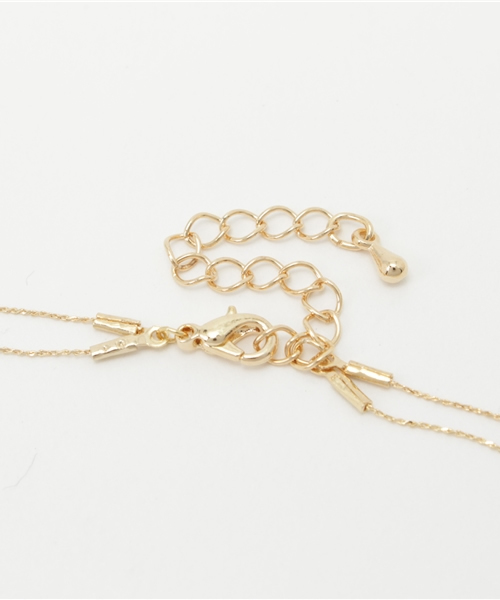 folklore（フォルクローレ）の「毎日に華を添えてくれる。2連パールネックレス（ネックレス・レディース・シルバー/ゴールド・ﾌﾘ-）」の4枚目の写真