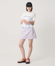 NICE WEATHER（ナイスウェザー）の「＜NICE WEATHER＞ストライプ ミニスカート（スカート）」
