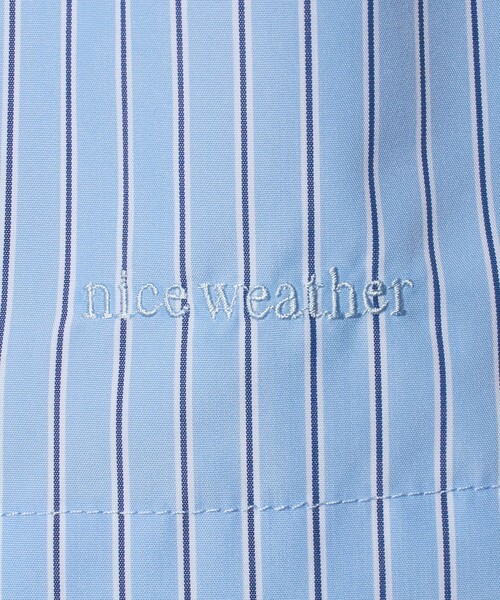 NICE WEATHER(ナイスウェザー)の「<NICE WEATHER>ストライプ ミニスカート(スカート・レディース・ライトブルー/ライトピンク・FREE)」の14枚目の写真