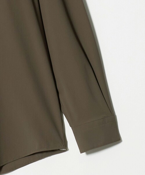 UNITED ARROWS(ユナイテッドアローズ)の「ナイロン/ポリウレタン エコニール シャツ タテヨコストレッチ(カーディガン/ボレロ・メンズ・モカ/ブラック・M/S/L/XL)」の19枚目の写真